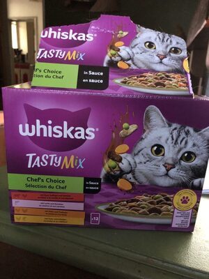 Whiskas Tasty Mix Chefs Choice in Sauce 12x85g