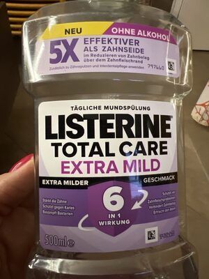 Listerine Mundspülung Total Care Extra Mild 500ml