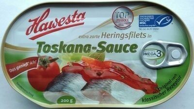 MSC Hawesta Heringsfilets Toskana 200g