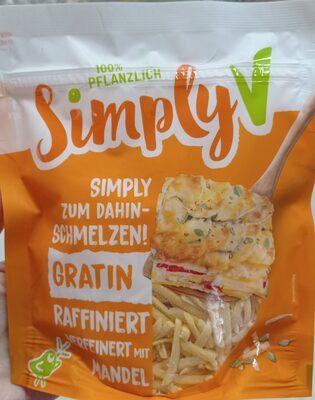 Simply V Gratin gerieben 180g