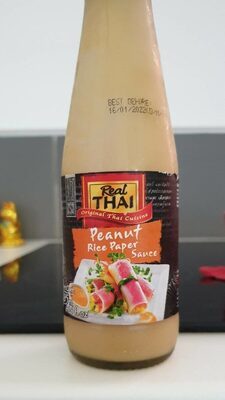 Real Thai Erdnuss Sauce 185ml