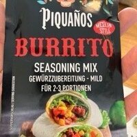 Piquanos Burrito Seasoning Mix 20g