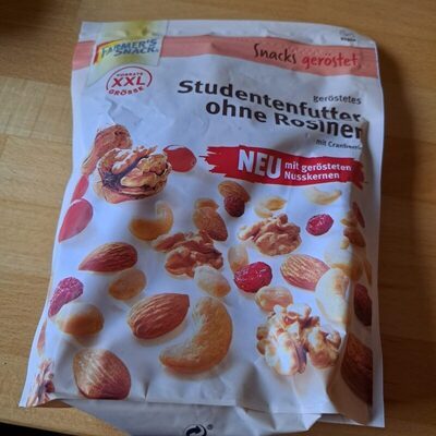 Farmer's Snack Studentenfutter ohne Rosinen geröstet 300g