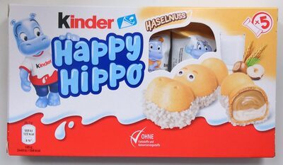 Ferrero Kinder Happy Hippo Haselnuss 5x20,7g