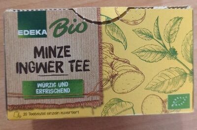 Bio EDEKA Ingwer-Pfefferminze 20ST 40g