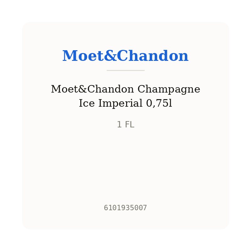Moet&Chandon Champagne Ice Imperial 0,75l