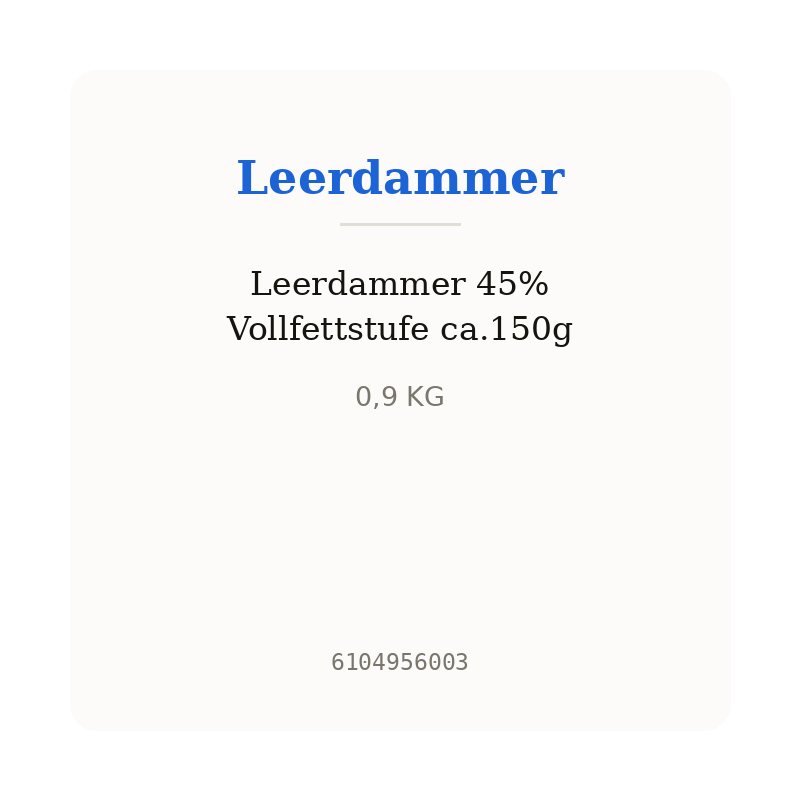 Leerdammer 45% Vollfettstufe ca.150g