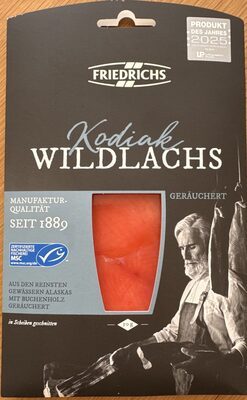 MSC Friedrichs Kodiak Wildlachs geräuchert 50g