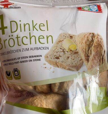 Sinnack Dinkelbrötchen 4ST 300g