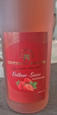 Deutsches Weintor Erdbeersecco alkoholfrei 0,75l