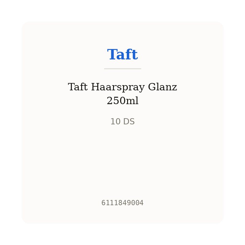 Taft Haarspray Glanz 250ml