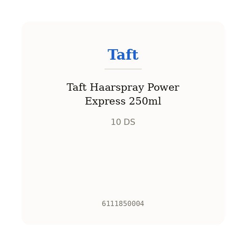 Taft Haarspray Power Express 250ml