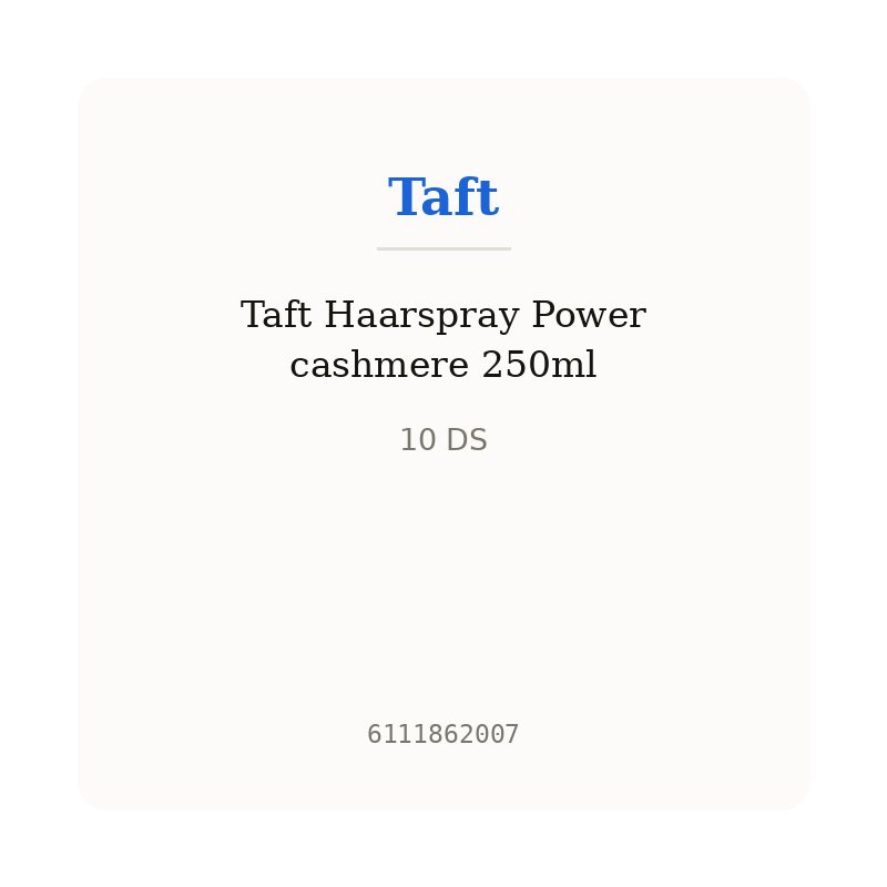 Taft Haarspray Power cashmere 250ml
