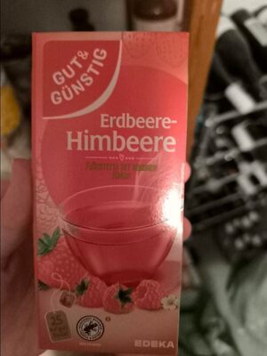 GUT&GÜNSTIG Erdbeere Himbeere Tee 25ST 75g