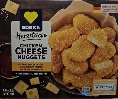 EDEKA Herzstücke Chicken Cheese Nuggets 400g VLOG QS ITW