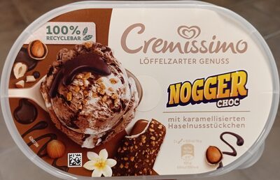Langnese Cremissimo Nogger Choc Eis 825ml