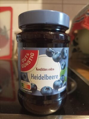 GUT&GÜNSTIG Konfitüre Heidelbeere 450g