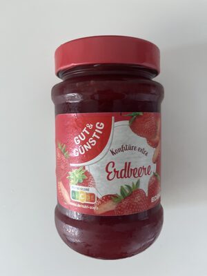 GUT&GÜNSTIG Konfitüre Erdbeere 450g