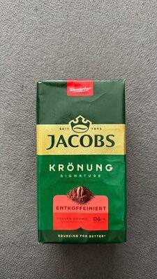 Jacobs Krönung Kaffee entkoffeiniert gemahlen 500g