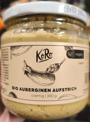 Bio Koro Auberginen Aufstrich 380g