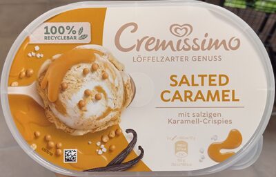 Langnese Cremissimo Salted Caramel Eis 825ml
