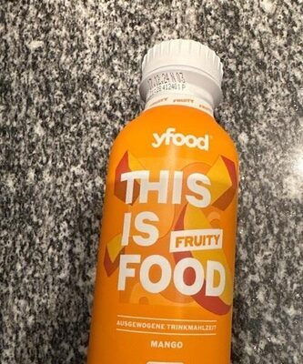 yfood Trinkmahlzeit Fruity Mango 0,5l DPG