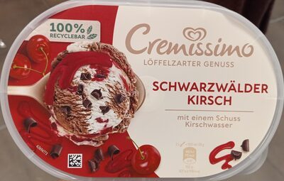 Langnese Cremissimo Schwarzwälder Kirsch Eis 825ml