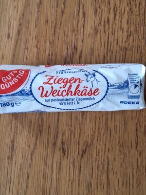 GUT&GÜNSTIG Ziegenweichkäserolle 45% 180g