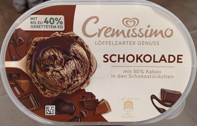 Langnese Cremissimo Schokoladen Eis 825ml
