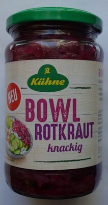Kühne Bowl Rotkraut 330g