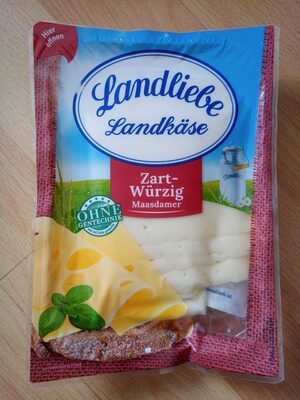 Landliebe Aufschnittkäse Maasdamer 45% Vollfettstufe 150g