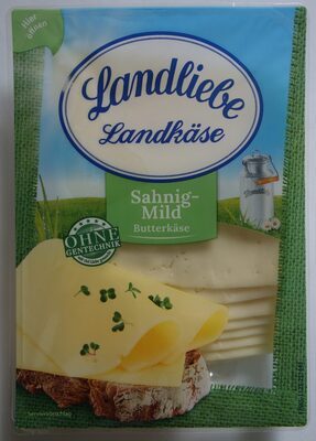 Landliebe Aufschnittkäse Butterkäse 45% Vollfettstufe 150g