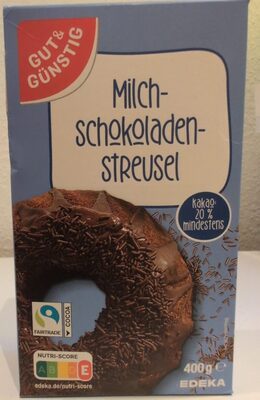 GUT&GÜNSTIG Milchschokoladenstreusel 400g