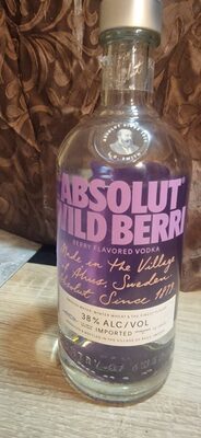 Absolut Vodka Wild Berri 38% 0,7l