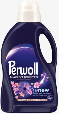 Perwoll Renew Black Waschmittel Blütenmeer 27WL 1,35l