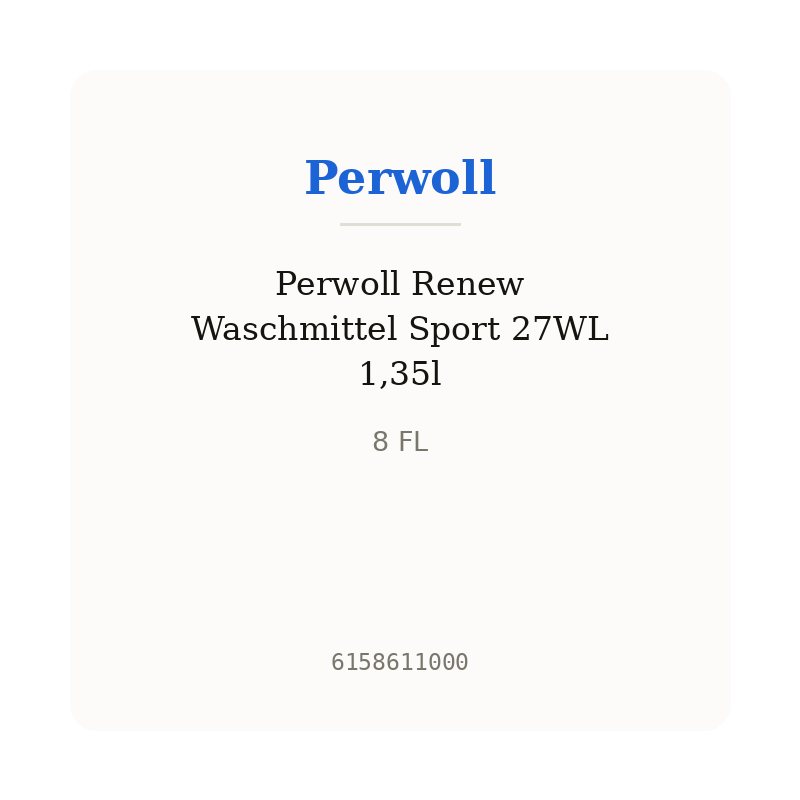 Perwoll Renew Waschmittel Sport 27WL 1,35l