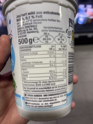 GUT&GÜNSTIG Naturjoghurt 0,1% 500g VLOG
