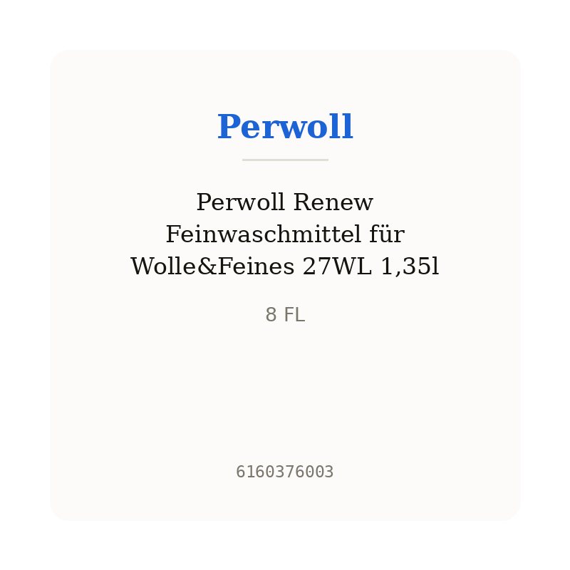 Perwoll Renew Feinwaschmittel für Wolle&Feines 27WL 1,35l