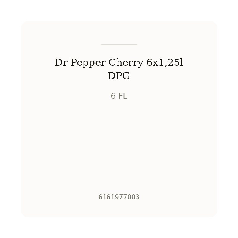 Dr Pepper Cherry 6x1,25l DPG