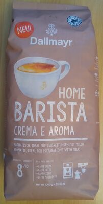Dallmayr Home Barista Crema ganze Bohnen 1kg