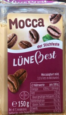 Lünebest Joghurt Mocca 3,5% 150g