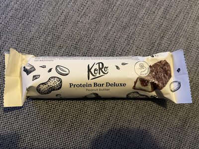 Koro Protein Bar Deluxe with Peanut Butter 55g