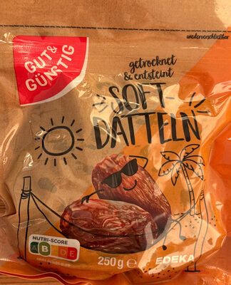 GUT&GÜNSTIG Soft-Datteln getrocknet, entsteint, essfertig 250g