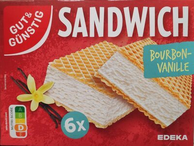 GUT&GÜNSTIG Sandwich Bourbon Vanille 6x150ml