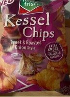 Funny-frisch Kessel Chips Sweet&Rost Onion 120g