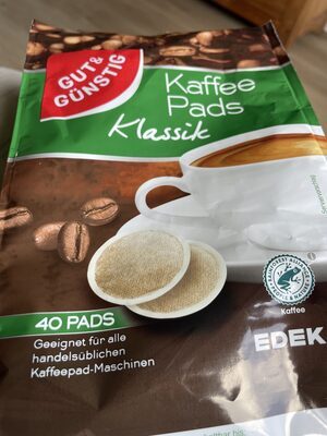 GUT&GÜNSTIG Kaffeepads Klassik 40ST 280g