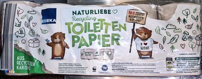 EDEKA Recycling Toilettenpapier 4-lagig 10x200BL