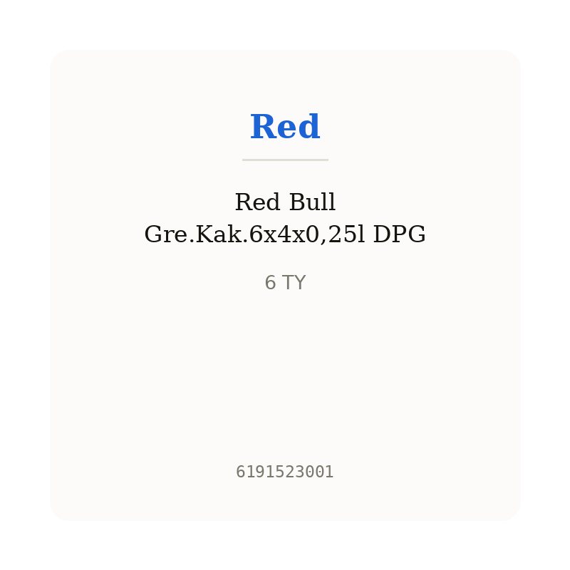 Red Bull Gre.Kak.6x4x0,25l DPG