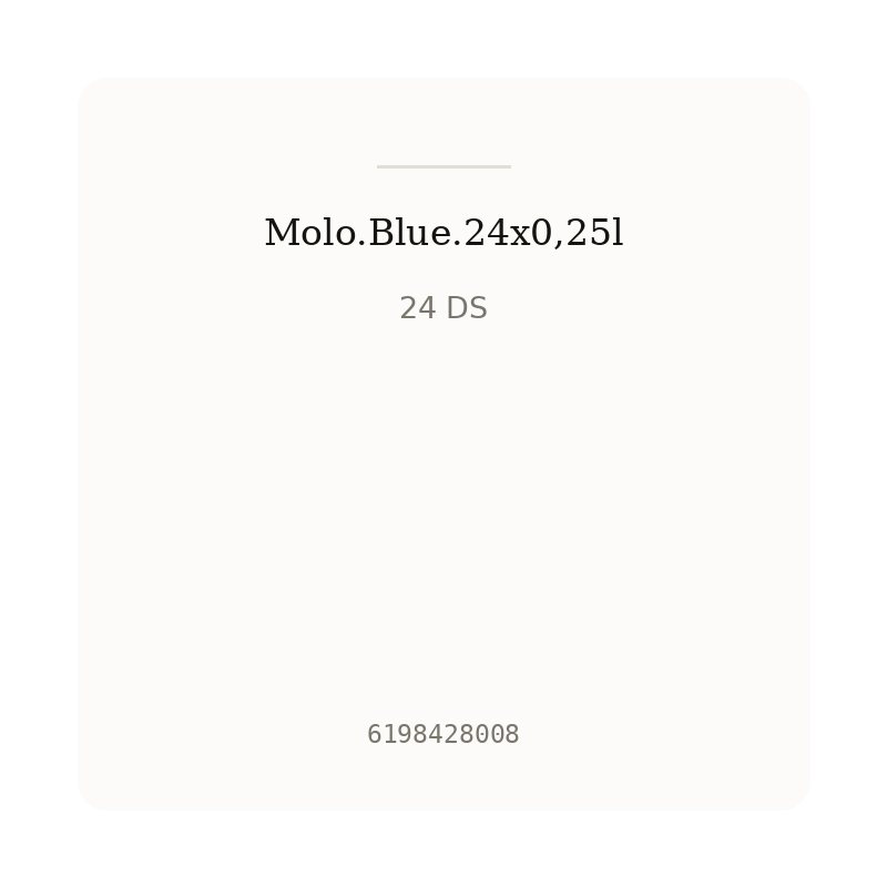 Molo.Blue.24x0,25l