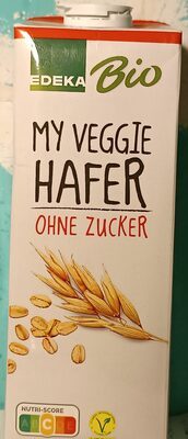Bio EDEKA My Veggie Veganer Haferdrink ohne Zucker 1l